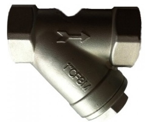Фильтр сетчатый резьбовой нержавеющий Абрадокс YS-3000-SS316 Ду 8-50 Ру 40
