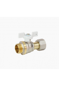 Шаровый кран Aquasfera Standard тип 1122, бабочка, латунь Ду 15-20, Ру 30-40