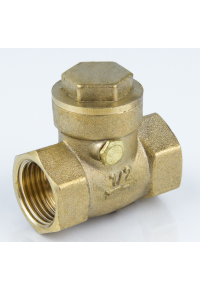 Клапан обратный с металл. уплотнением затвора  Aquasfera 3003 DN 15-50 PN25-40