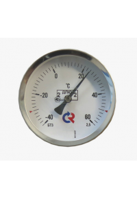 Термометр биметалл 80мм, Тип - БТ-41.211, осевой, шток 64мм, G1/2,  к.т. 1,5