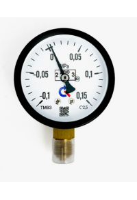 Мановакуумметр общетехнический 63мм, Тип - ТМВ-310Р, радиальное присоединение, G1/4, к.т. 2,5