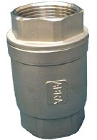 Клапан обратный резьбовой нержавеющий  Абрадокс ABRA-D12 Ду 15-50 Ру 40